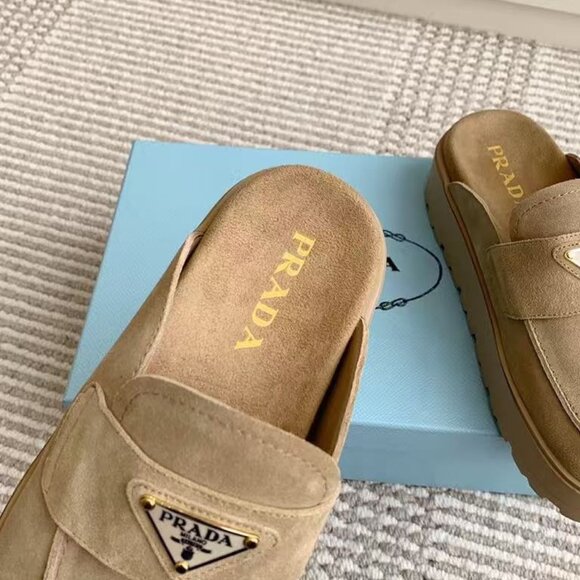 Prada womens Slip-On Loafers. Calzature Donna - Picture 7 of 9
